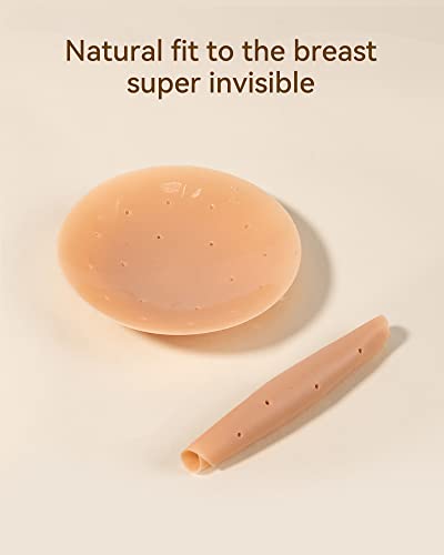 Niidor Nipple Covers: Breathable Silicone Sticky Pasties-Adhesive Breast Petals With Travel Box For Women #TOP2