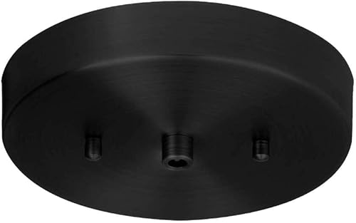 Globe Toldo colgante negro mate 1 luces