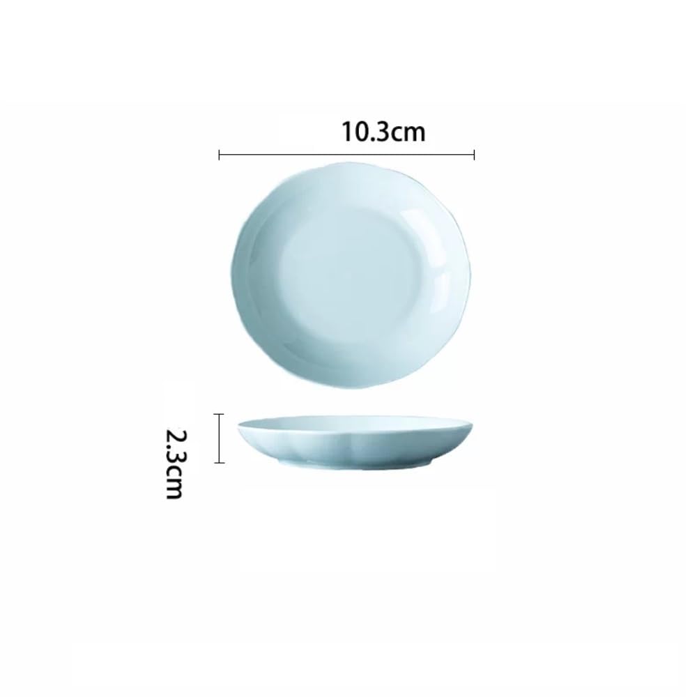 4-częściowa ceramiczna miska na sos sojowy, 10 cm, do przyprawiania deserów na sezoning, apetyzator, winegar, keczup