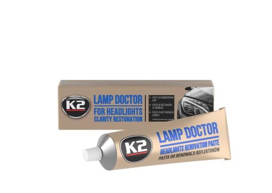 K2 LAMP DOCTOR 60g – Headlight Restoration Paste for Clarity