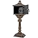 Polar Aurora Mailbox Cast Aluminum Bronze Mail Box Postal Box Security Heavy Duty New