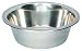 TRIXIE spülmaschinengeeigneter Fressnapf für Hunde, Edelstahl, 1,8 l/21 cm Durchmesser - 24843, Edelstahlfarben