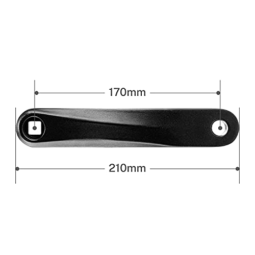 Epessa Crank Arm Left Available in Diamond Hole and Square Hole,170mm - Thumbnail 7