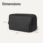 Amazon Essentials Large Travel comsmetic Bag Shaving Bag Dopp Kit black - Image 5