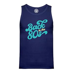 Fabulous Tanktop heren biologisch katoen Back to The 80’s Vintage 1980 Disco Hippie