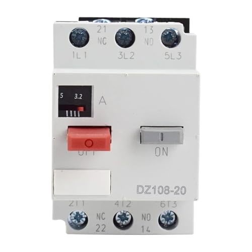 Disjoncteur boîtier moulé fiable DZ108-20 de rechange pour interrupteur moteur