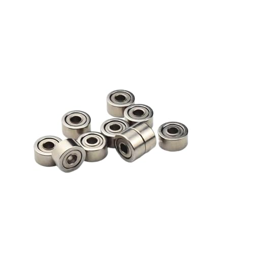 10 Pieces Miniature Bearing Multiple(695ZZ-5 5x13x5mm)