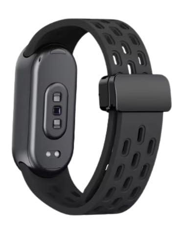 [�Ղ炷��] Xiaomi�p SmartBand Mi Band 10 9 8 �}�O�l�b�g �o�^�t���C �o�^�t���C�o�b�N�� D�o�b�N�� �O�܂�}�O�l�b�g �����o���h �o���h �Ή� �~�o���h �V���v�� �����p TPU�V���R�� (�u���b�N) [���s�A���i]