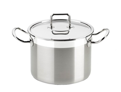 Olla Profesional De Acero Con Tapa De Cristal Ø20Cm. ( A343933) - Bra En Oferta Bra - Olla Profesional