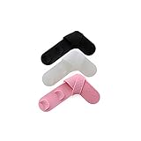 minkissy 4pcs Adjustable Mask Strap Buckle Practical Mask Accessories for Men and Women Black Tightening Design for Comfort and Convenience