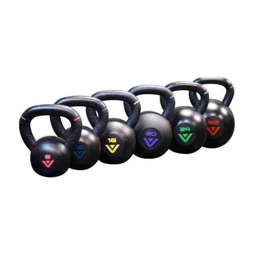 VULCAN Rubber Coated Kettlebell with Steel Core