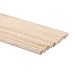 HERCHR 10 Piezas de Varillas de Madera Redondas, Varillas de artesanía sin...