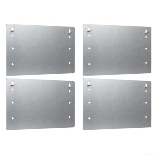 Placa de protección de alambre 5x8 protector de perno de acero 8