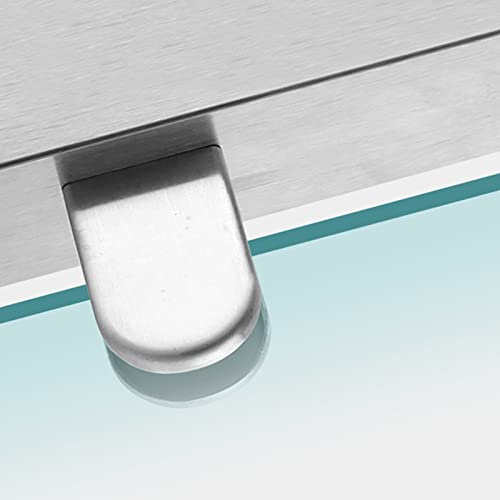 Poste de escalera para transformar tu jardín y terraza con paneles de vidrio 1