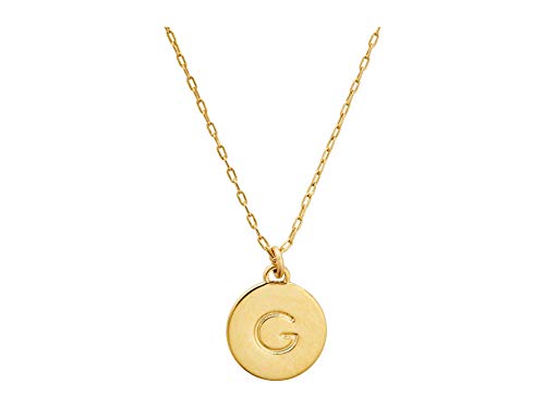kate spade new york Initial Mini Pendant G Gold One Size
