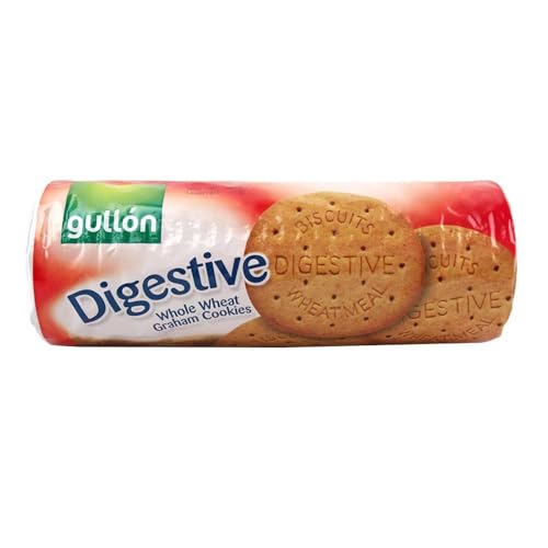 Gullon Digestive Biscuits Wheatmeal-Whole Wheat Graham Cookies (no Cholesterol) 14.1 Ounce