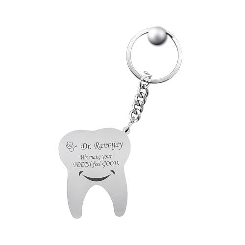 Image of SAVRI Personalized Stainless Steel Keychain | With Name Engraved | Premium Gift | Keyring for Office & Gifting