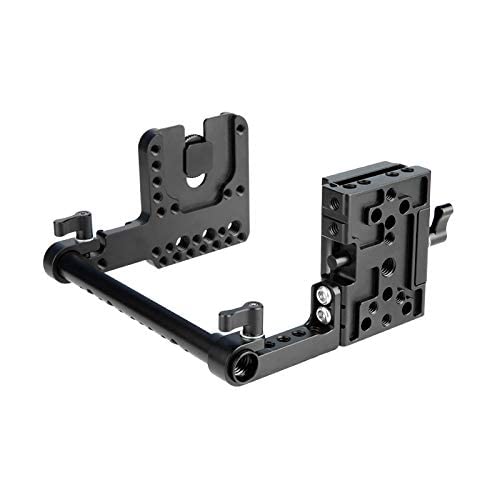 Image of NICEYRIG Quick Release Camera Cage for Canon EOS R /RP /7D /6D /5D /, Nikon D810 /DD850 /D750 /Z6 II, Universal DSLR SLR Half Cage - 231