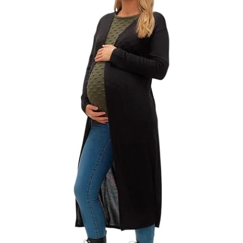 VERO MODA Black Long Sleeve Maternity Cardigan Cover