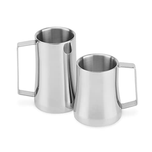 Daddynme Stainless Steel Coffee Mug, 304 Coffee Mug, Double Wall Beer Stein, Tumbler With Handle, Insulated Beer Mug With Beer Opener,Beer Gifts For Men (20 Oz) #TOP4