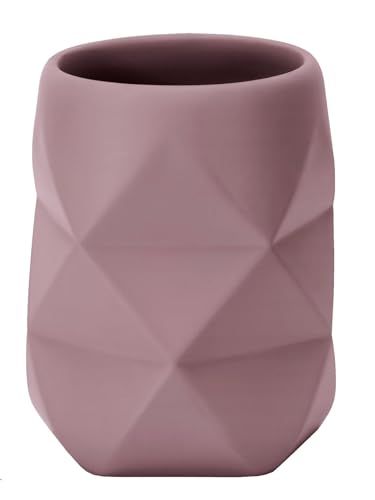 Kleine Wolke 8430431852 Seifenspender Crackle, Rouge, 8 x 10 cm, Polyresin