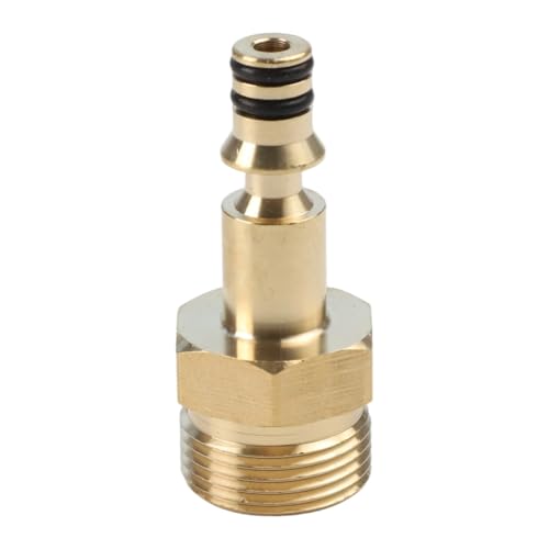Auratrove Adaptateur de tuyau de nettoyeur haute pression M22 mâle en laiton pour Lavor AR Leach Four Series, jusqu'à 3200 PSI