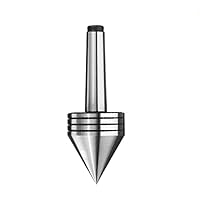 MT2 Live Tailstock Center, Heavy Duty Bearing Tailstock Lathe Center, Woodworking Tapered Turn Center, Metal Wood Lathe Turning Tool