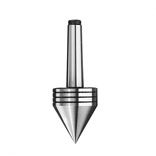 MT2 Live Tailstock Center, Heavy Duty Bearing Tailstock Lathe Center, Woodworking Tapered Turn Center, Metal Wood Lathe Turning Tool
