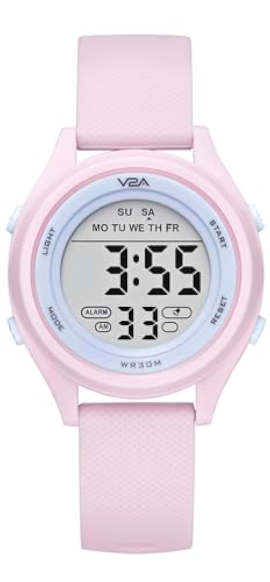 Girls Digital Watch TimeMaster Series, Pink Waterproof