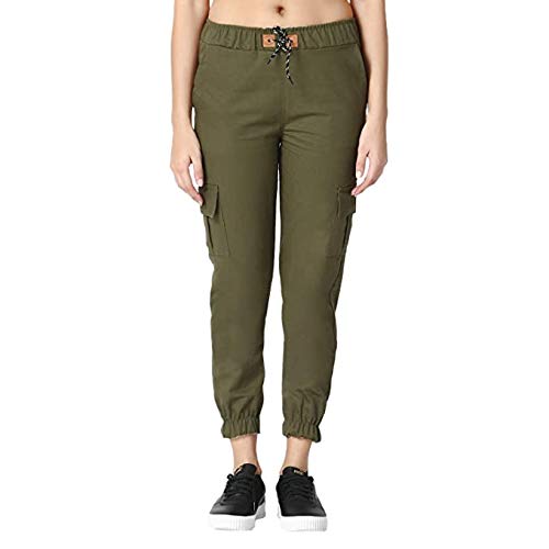 Girls green joggers Clearance