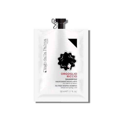 Diego Dalla Palma Shampoo Orgoglio Riccio Disciplinante E Modellante, 1 Bustina Richiudibile Da 50 Ml