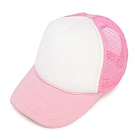 Algopix Similar Product 4 - DALIX Girls Youth Mesh Trucker Hat