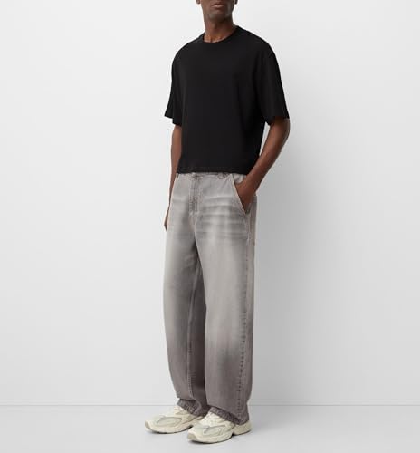 Men Grunge Jeans Vintage Baggy Wide Leg Hip Hop Skater Denim Pants Fashion Casual Loose Fit Trousers Streetwear3