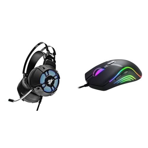 Image of Redgear Cosmo 7,1 USB Gaming Wired Over Ear Headphones with Mic with Virtual Surround Sound,50Mm Dri