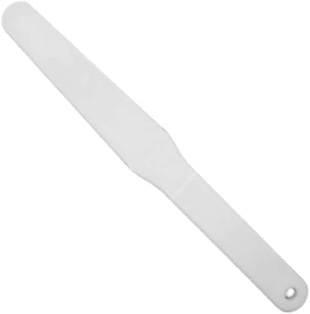 BE-TOOL 2PCS Plastic Ink Scraper, Durable Screen Printing Spatula, Goop Scoop for Plastisol, Water-Based Inks and Professional Printing (20NA)