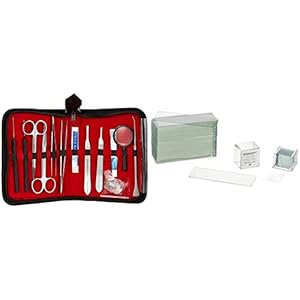 Bresser Mikroskop Objektträger und Deckgläser Set