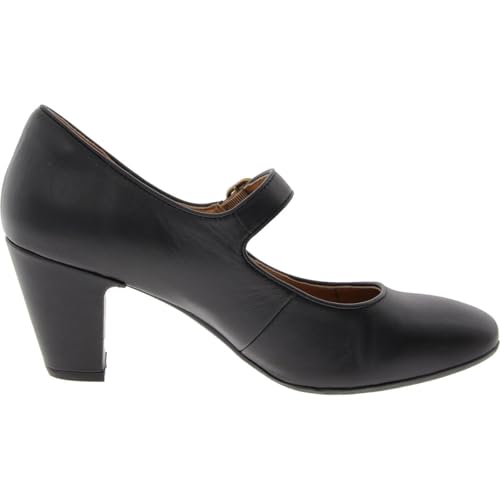 Sofft® Leslie Pump Sandals for Women – Leather Upper and Lining – Piping Details – Square Toe Silhouette2