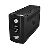 Nobreak NHS Mini 4 600VA E.Bivolt S.120V ou Confi 220V Bat 1x7Ah/12V 6 tomadas ABS
