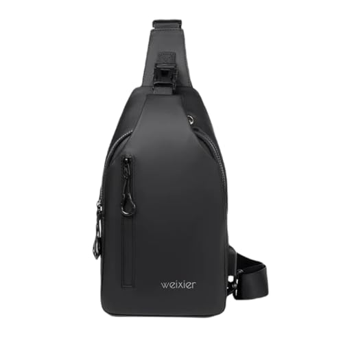 TOKSHOP Mochila Transversal Masculina Feminina Multifuncional Impermeável com Entrada USB Bolsa tipo