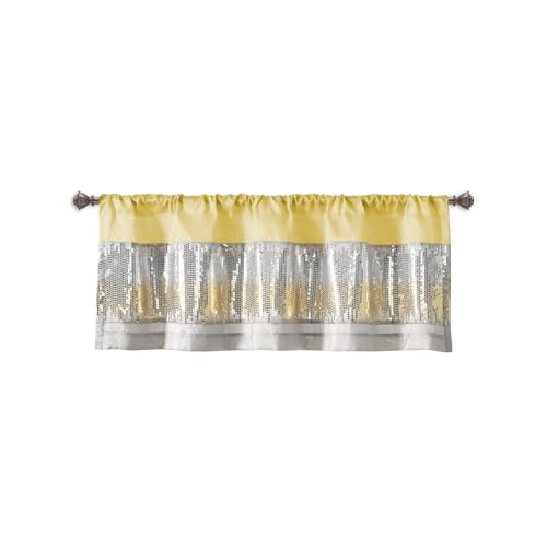 Lush Decor Night Sky Sequins Valance Curtain Single  - image 7