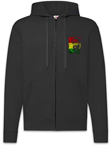 Sweat à capuche zippé Haile Selassie pour vos sorties urbaines et soirées