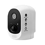 Oikabio 1080P WiFi Hoch Definition Webcam, Drahtlose ÜBerwachungs Kamera für Den AußEnbereich, Geringer Strom Verbrauch, zum Aufladen mit Solar Energie