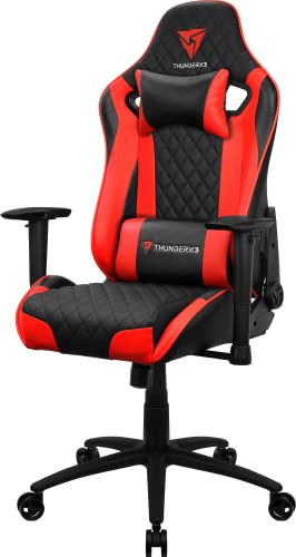 Cadeira Gamer TGC12 EVO Vermelha ThunderX3 – Edição Limitada