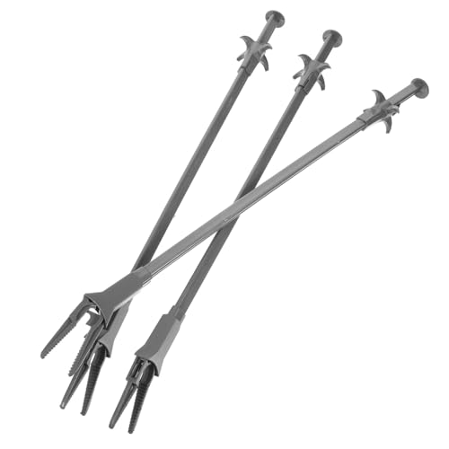 DOITOOL 3pcs Professional Aquarium Feeding Tongs Tweezers for Easy Cleaning Plant Care for Low-Growing Aquatic Plants Fish Tanks and Aquariums