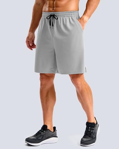 Image of G Gradual Men's Athletic Workout Shorts with Pockets 5 inch /7 inch /9 inch Lightweight Quick Dry Gym Basketball Running Shorts for Men
