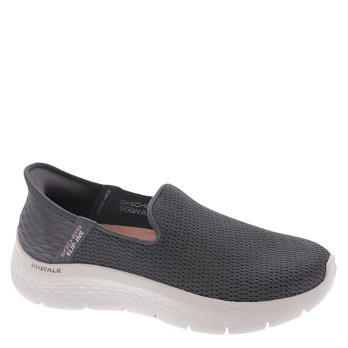 Skechers Women's Hands Free Slip-ins Go Walk Flex-Relish, Charcoal, 8 Wide by Skechers - Image 2