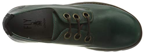 Image of Fly London Women's Ruda538fly Oxford, Green Petrol 007, 41