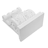 HOMSFOU Decoración de techo con vigas ménsulas PU