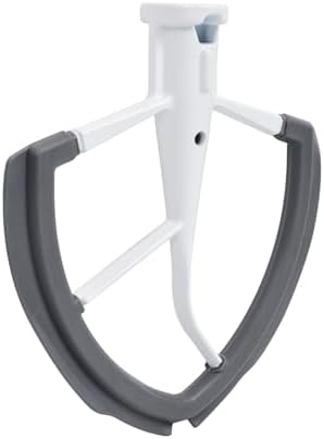 Flex Edge Beater For KitchenAid 6 Quart Bowl-Lift Mixers - Silicone Scraper Paddle, Dishwasher Safe