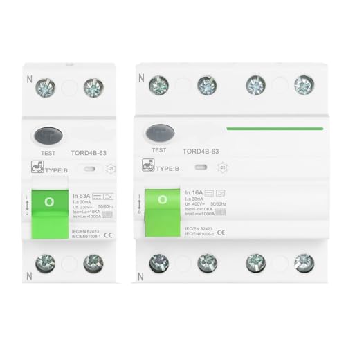 Evitar cortes de luz en puntos de recarga con este diferencial Evse tipo B de 2 polos y 30 mA